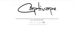 Desktop Screenshot of captivape.com