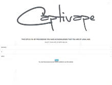 Tablet Screenshot of captivape.com